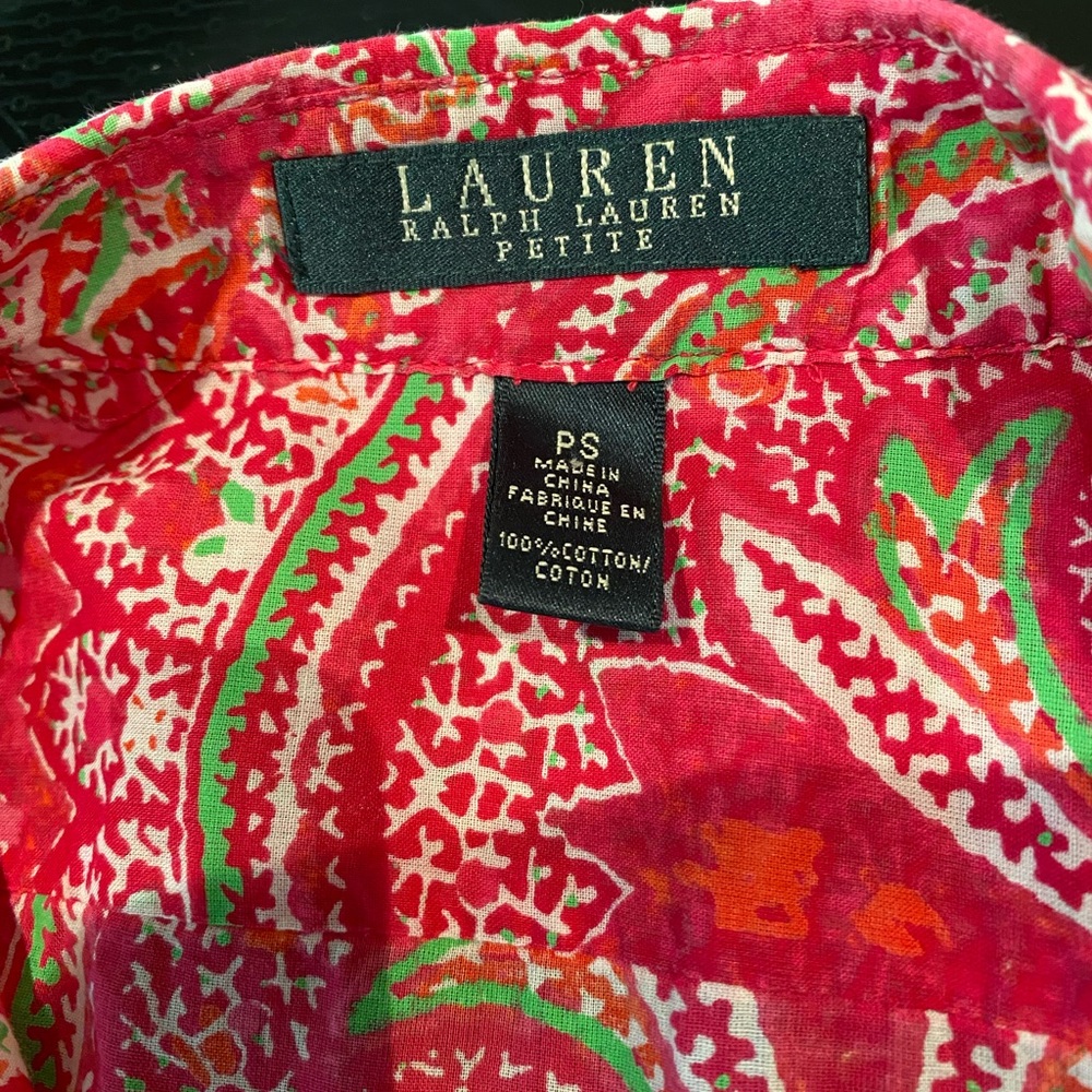 Lauren Ralph Lauren lovely floral top
